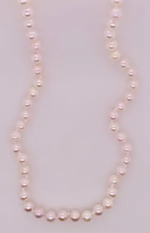 14K Cultured Pearl Necklace