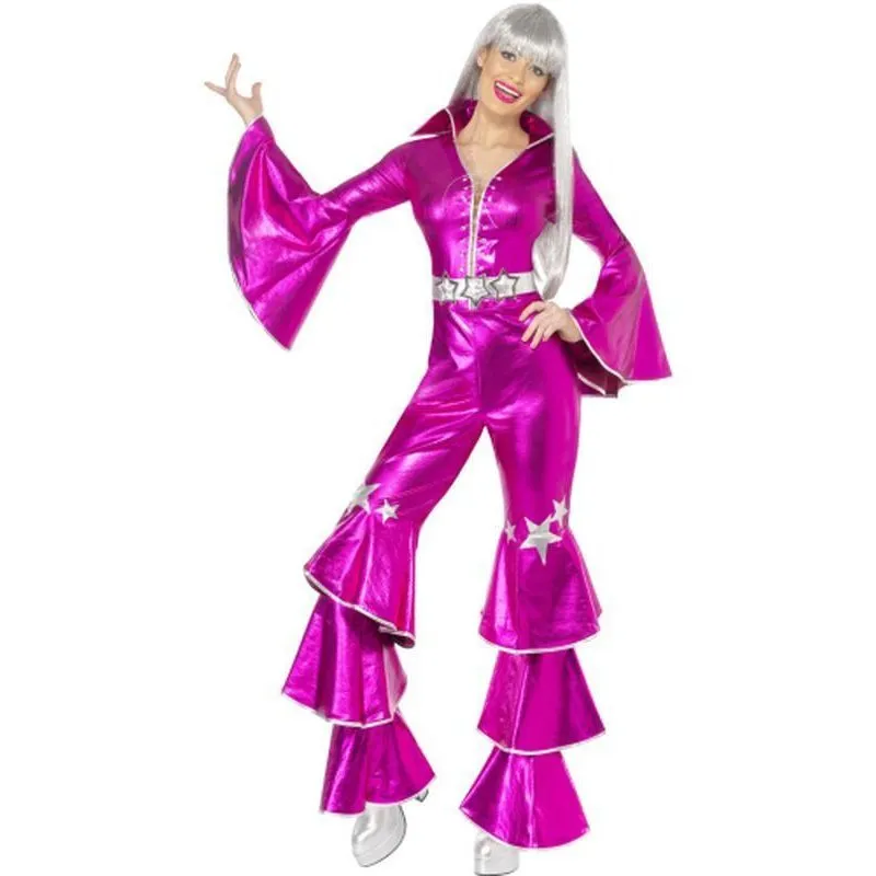 1970s Dancing Dream Costume - Pink