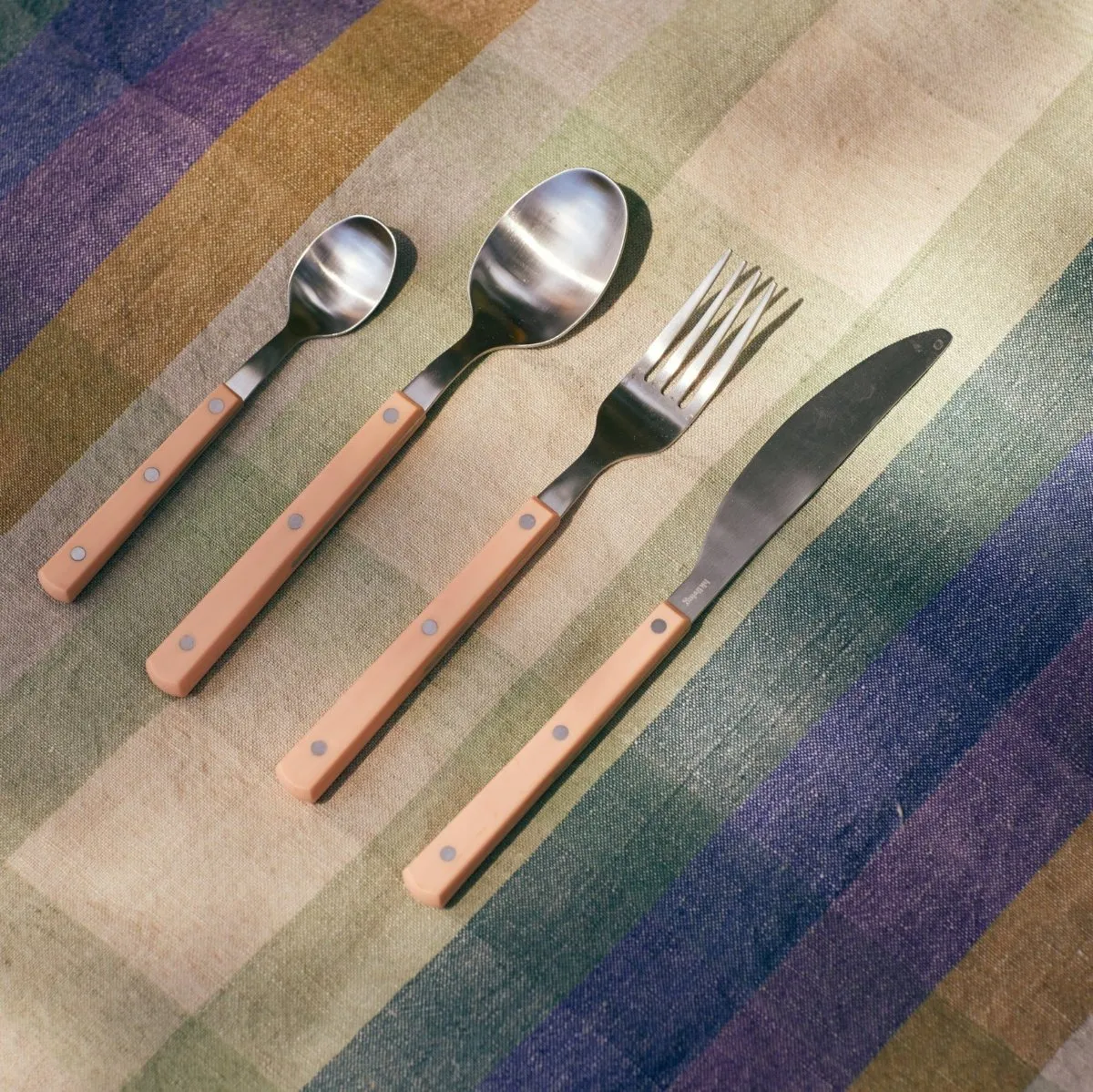 70s Cutlery Peach