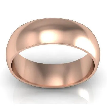 7mm Traditional Wedding Ring in 14kt Gold