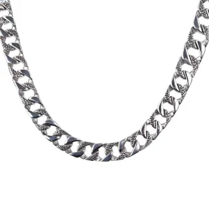 Anaconda Men's Textured Necklace