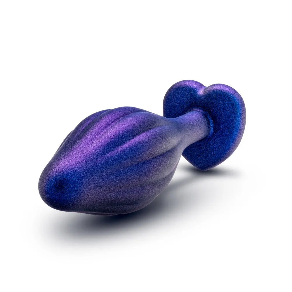 Anal Adventures Matrix By Blush® | Wavy Bling Sapphire 4.5-Inch Anal Plug