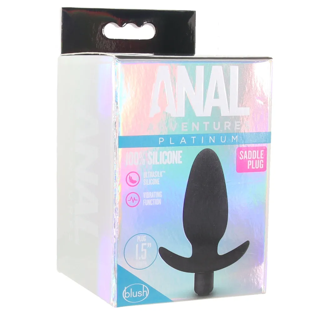 Anal Adventures Platinum Saddle Plug