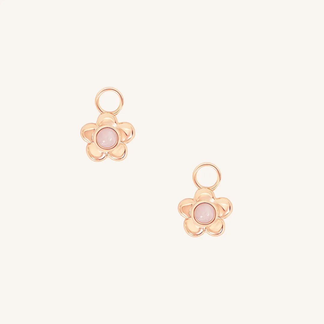 Blossom Hoop Charm (Set of 2)