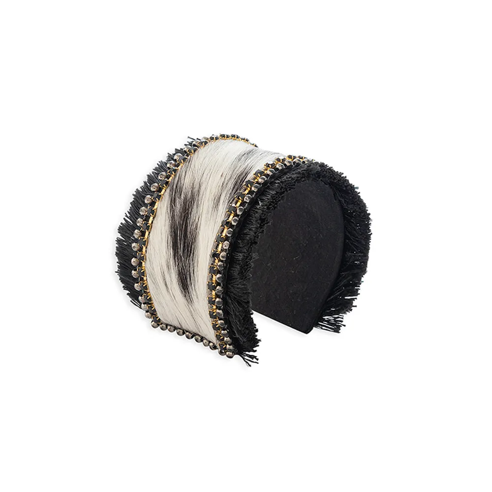 Coal Ridge Hair-on Hide Cuff Bracelet