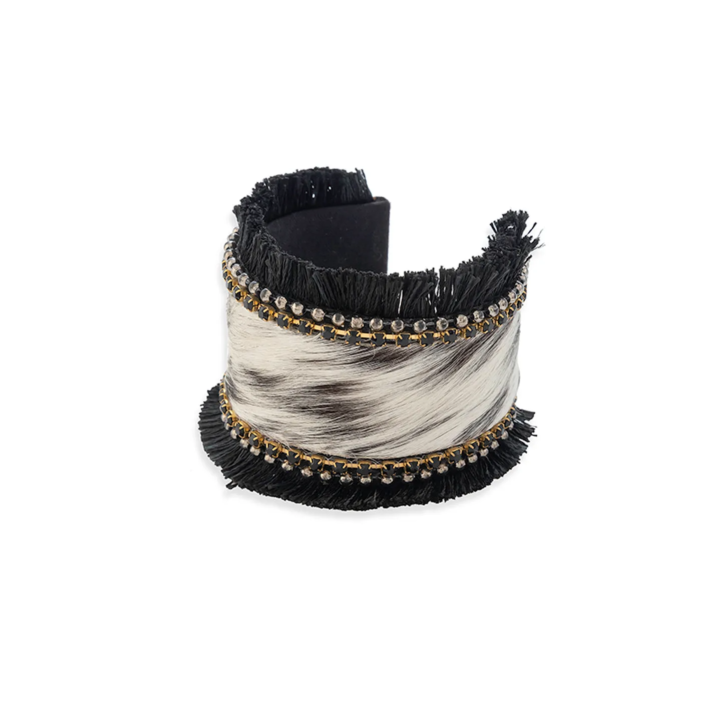 Coal Ridge Hair-on Hide Cuff Bracelet