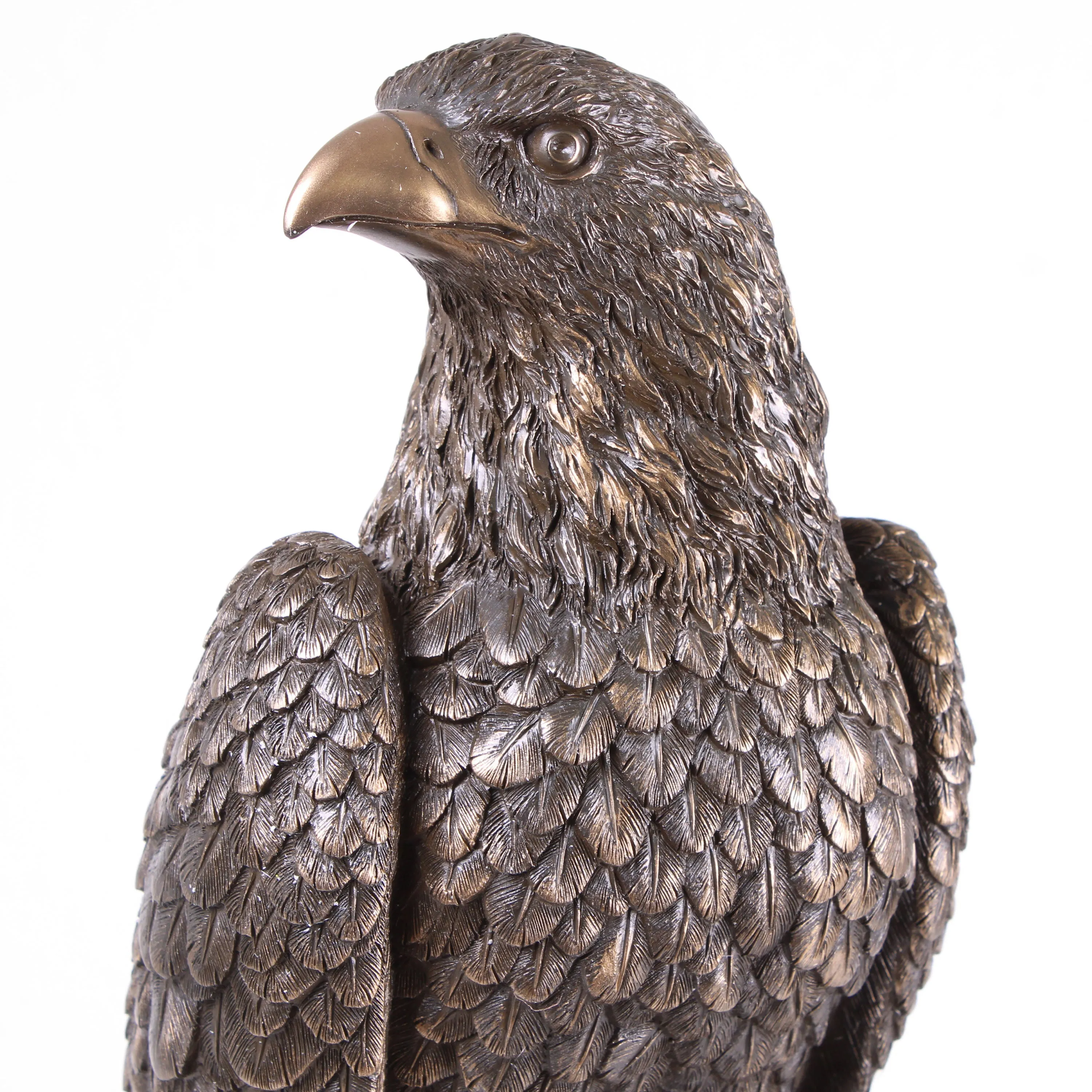 Eagle Bronze Statue (Cold Cast Bronze Animal Sculpture)