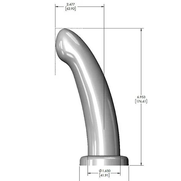 Fleshlight - Her Spot Platinum Cured Silicone G Spot Dildo