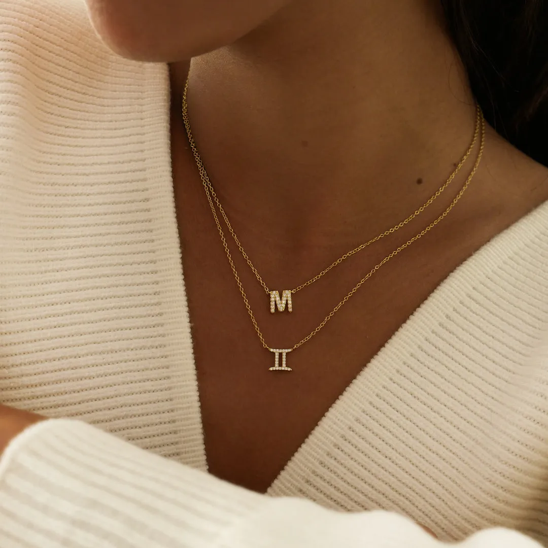 Gemini Charm Necklace