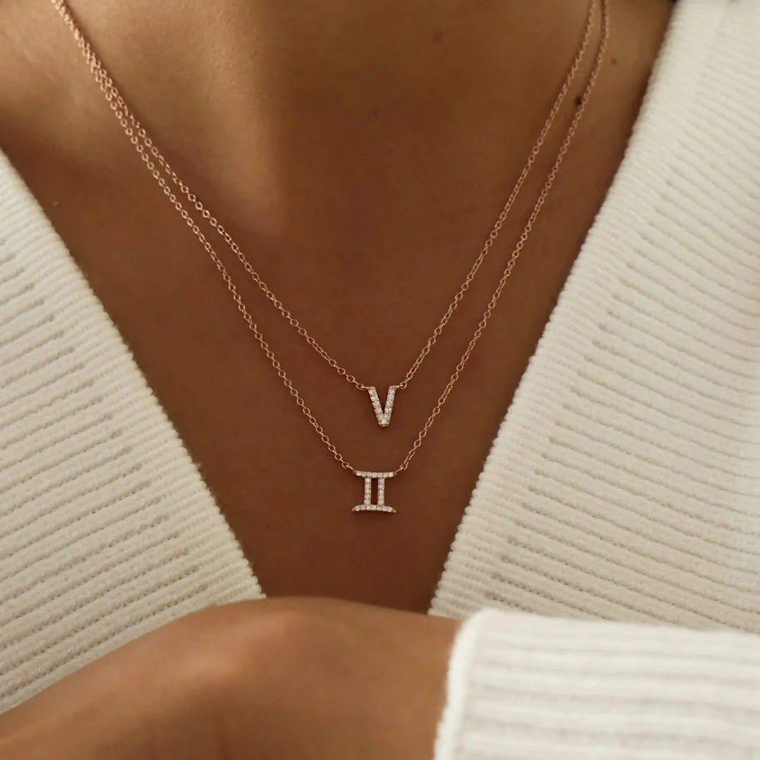 Gemini Charm Necklace