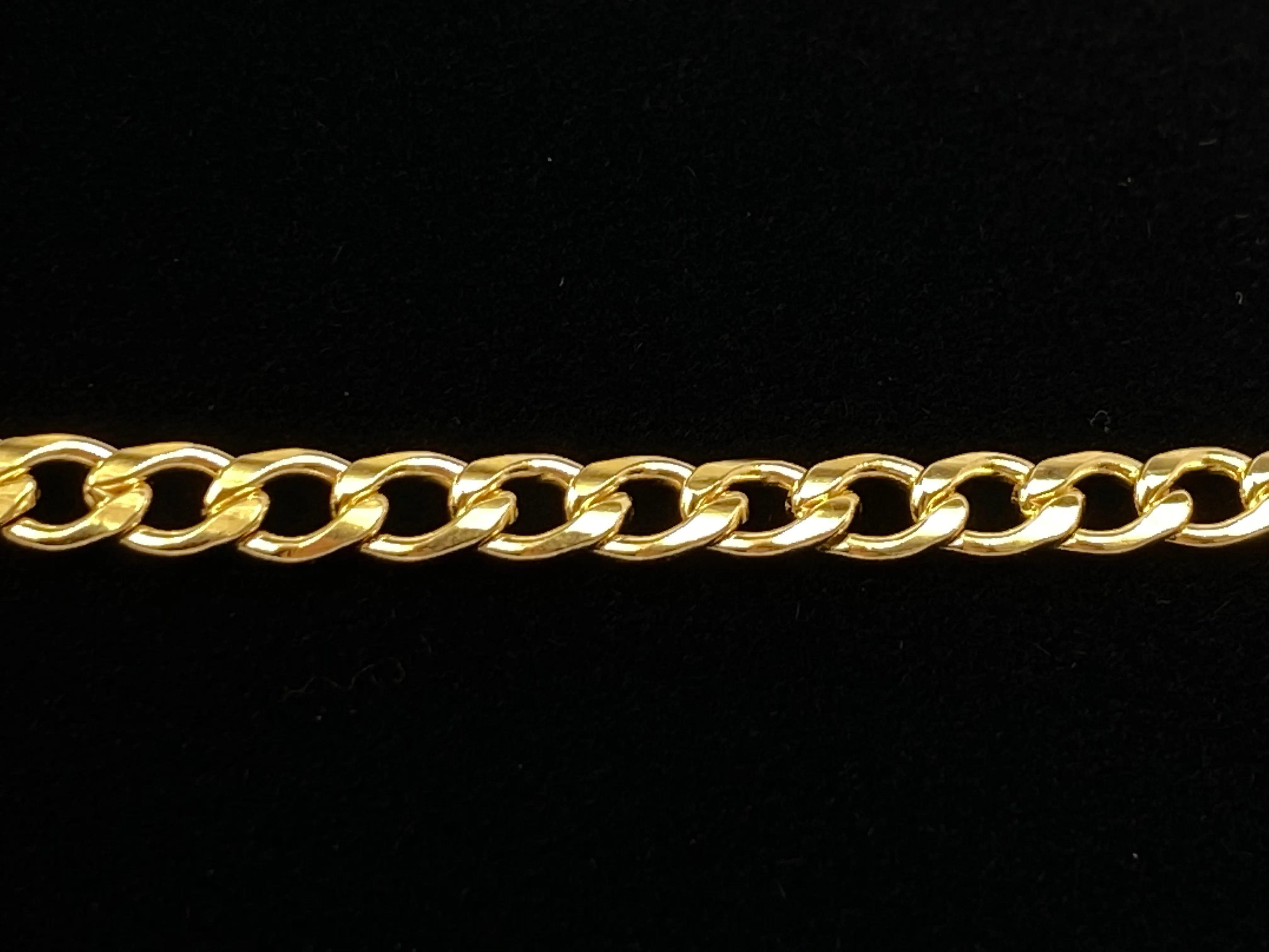 Gorgeous 14KGF 20” 4mm Cuban Curb Chain, 14KGF, 14K Gold Filled, 14K Gold Fill, Sku: S4007CHR-20