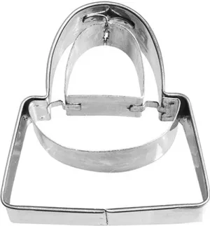 Handbag Cookie Cutter with Embossed Detail