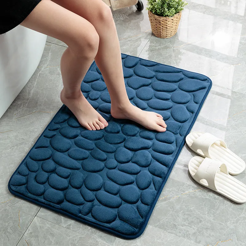 Home Decorative Pebble Embossed Non-Slip Mat, HG0027