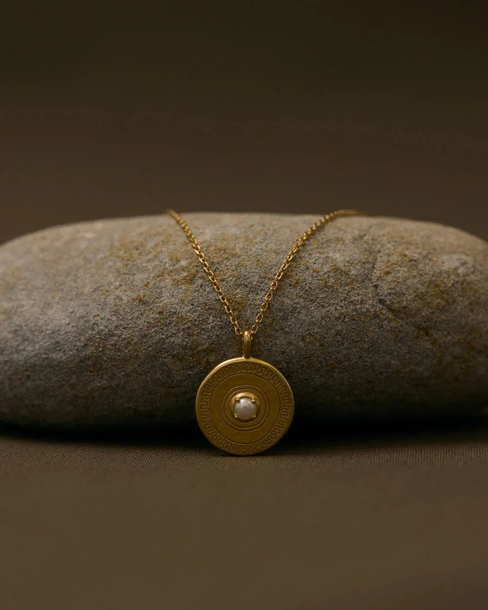 Kirstin Ash Solace Coin Necklace - Gold