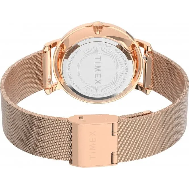 Ladies Transcend Rose Gold-Tone Watch TW2V52500