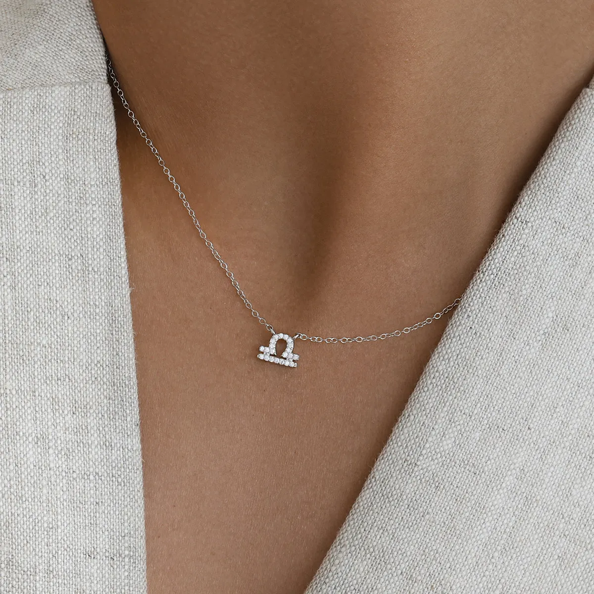 Libra Charm Necklace