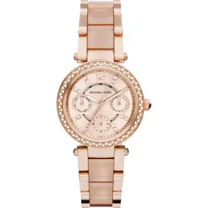 Michael Kors Watch Ladies Mini Parker 33mm Rose Gold MK6110