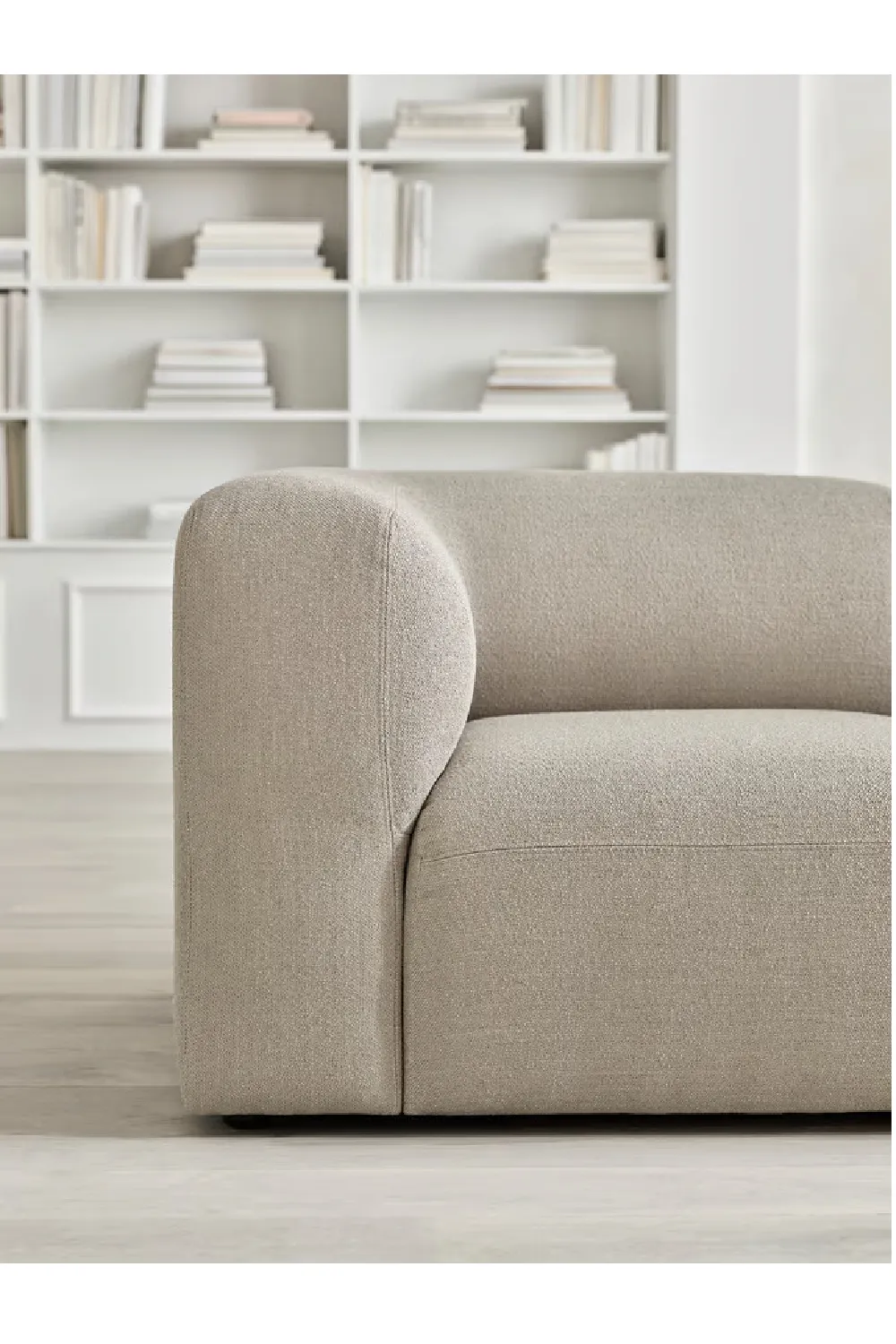 Modern Minimalist 2-Unit Modular Sofa | Bolia Angle