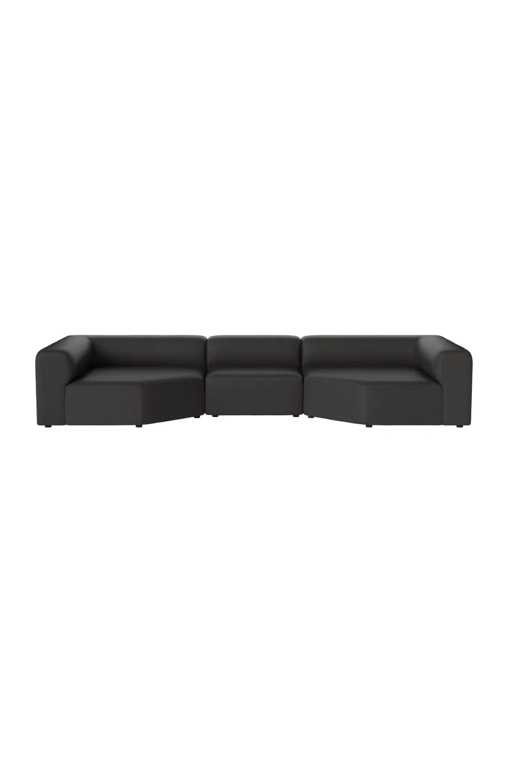 Modern Minimalist 3-Unit Modular Sofa L | Bolia Angle