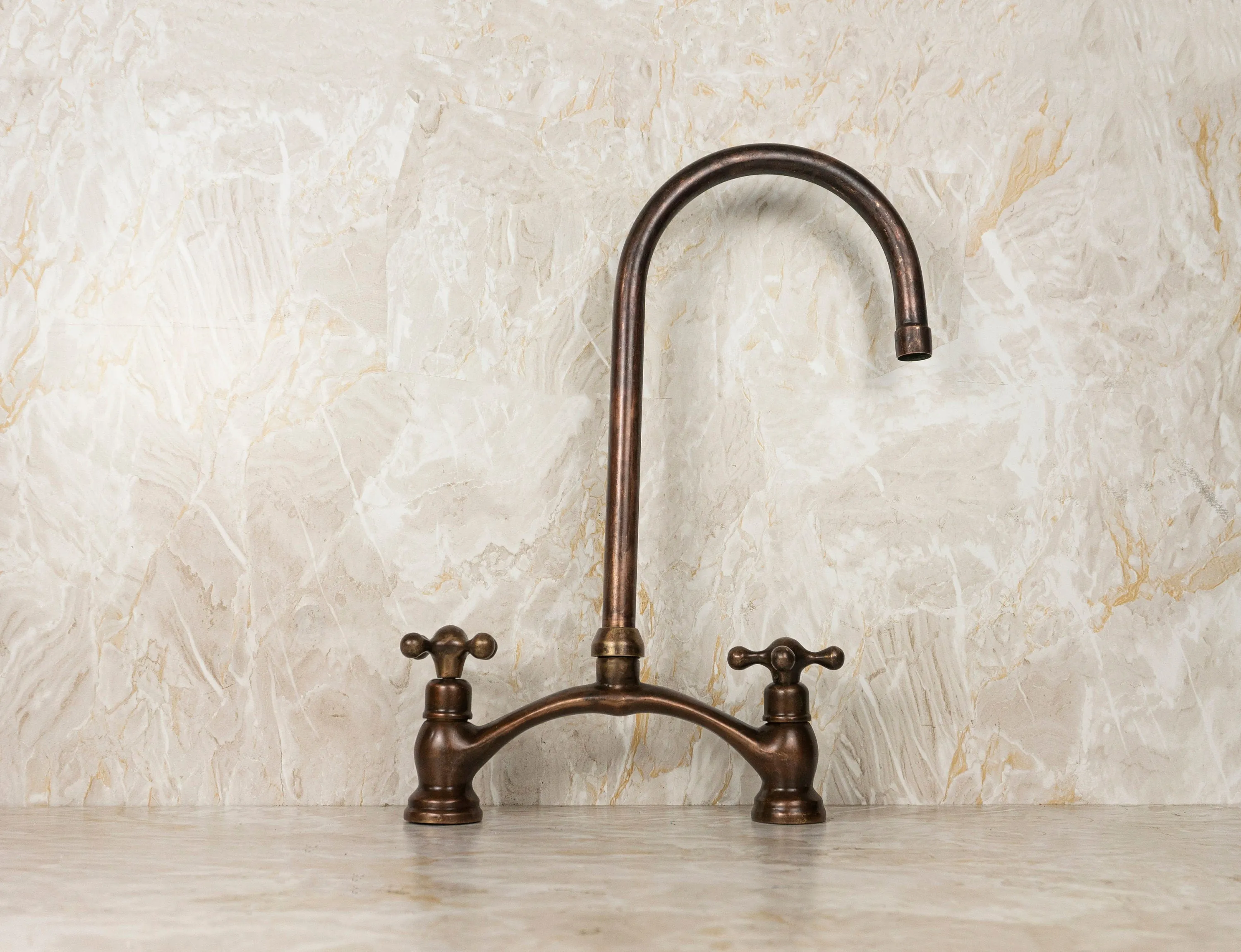 Oil Rubbed Bronze Kitchen Faucet, Rustic Faucet in different finishes