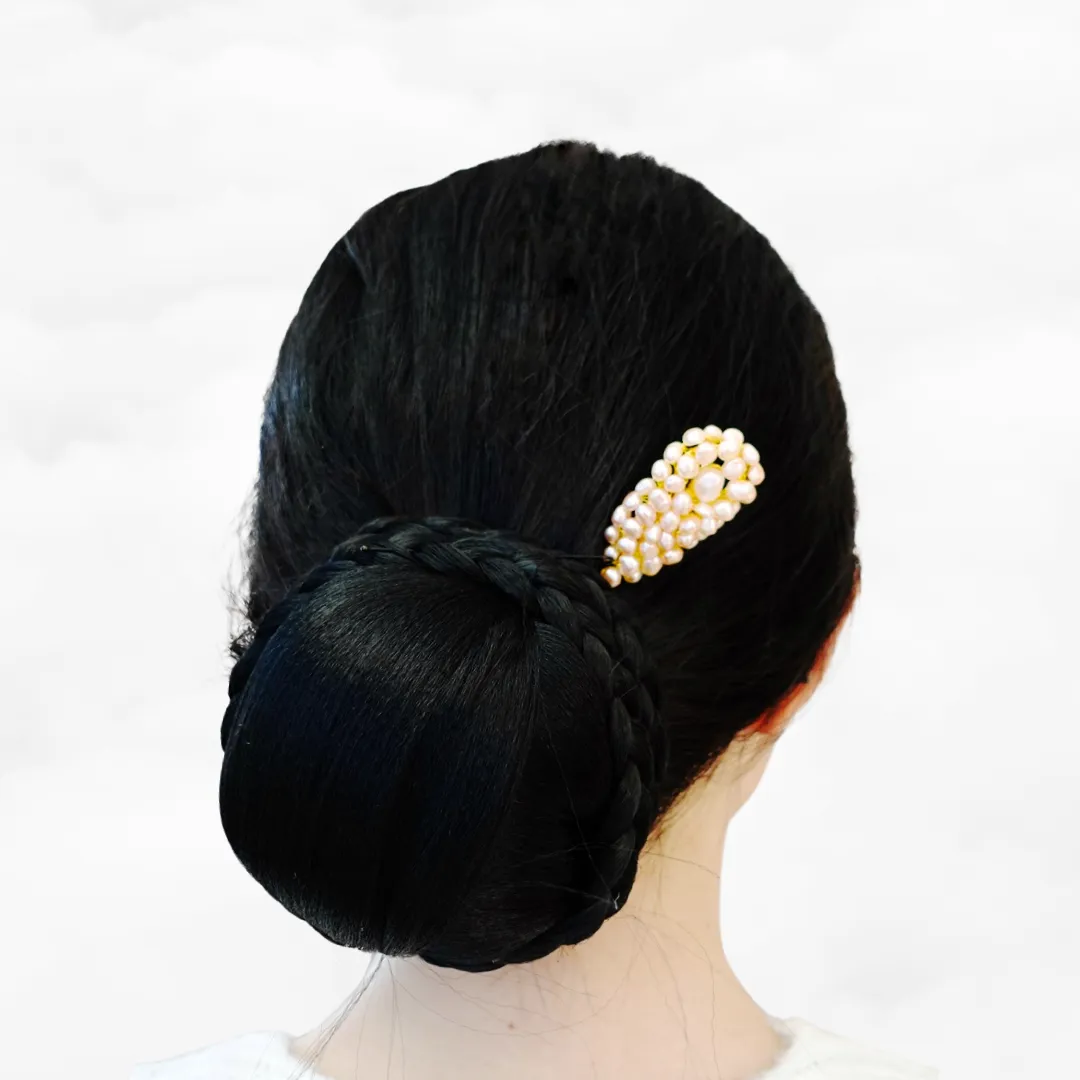 Phoenix Feather Baroque Pearl Hairstick