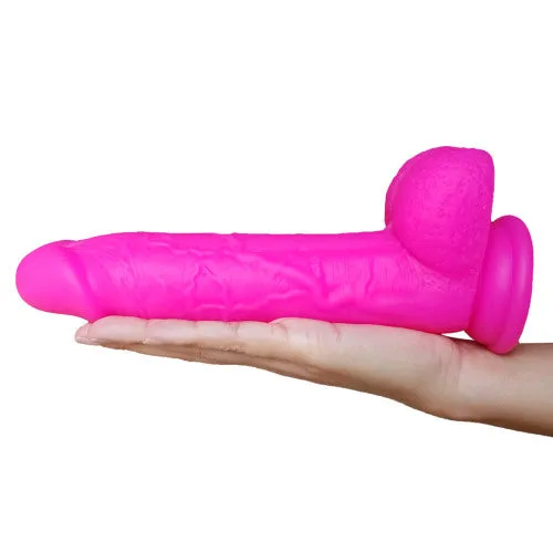 Premium Platinum Liquid Silicone Dildo 20.5cm