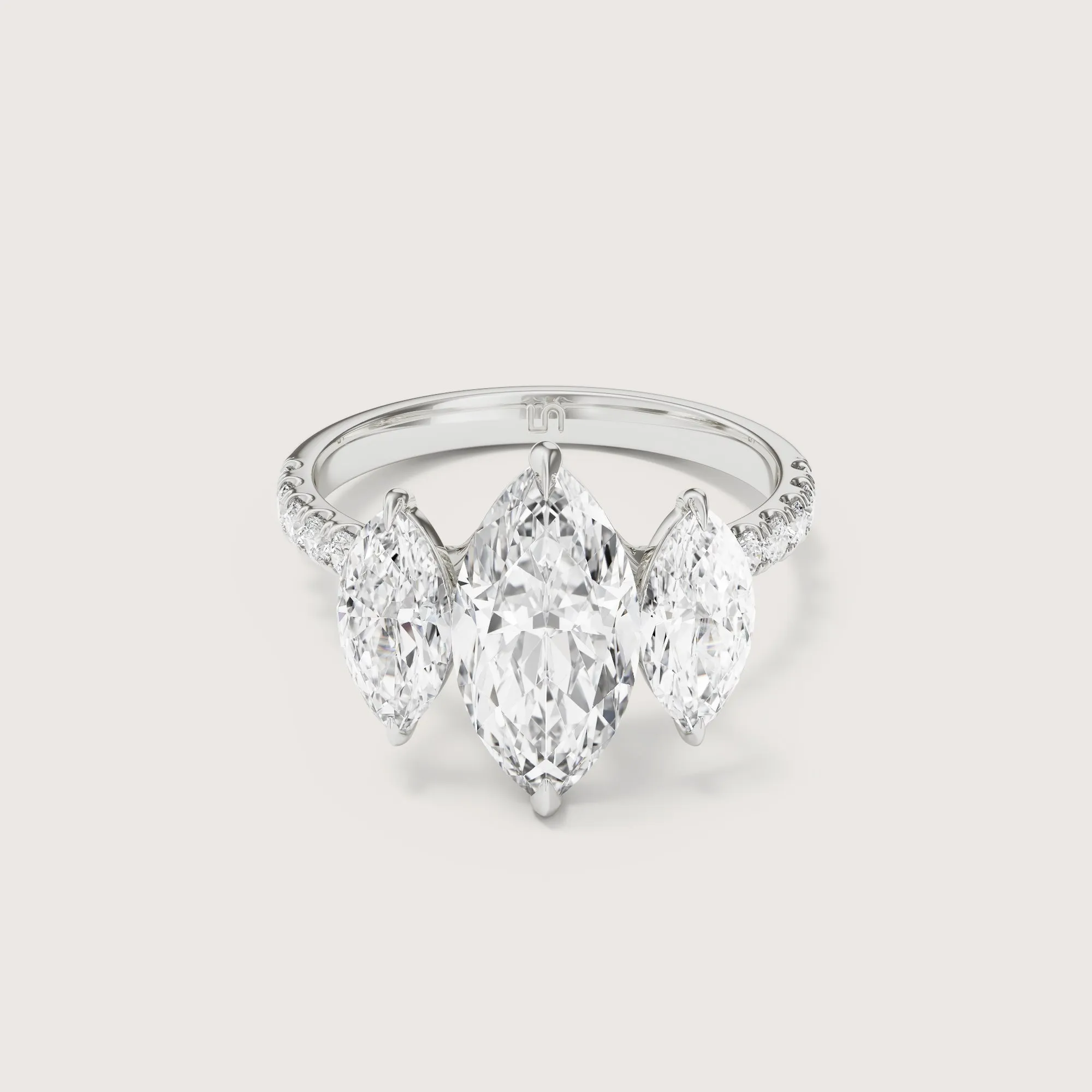 Ravello Marquise Trilogy - Diamond Band