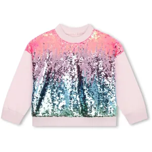 Sequin Front French Terry Sweater