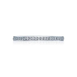 Tacori Dantela Eternity Diamond Wedding Band in Platinum