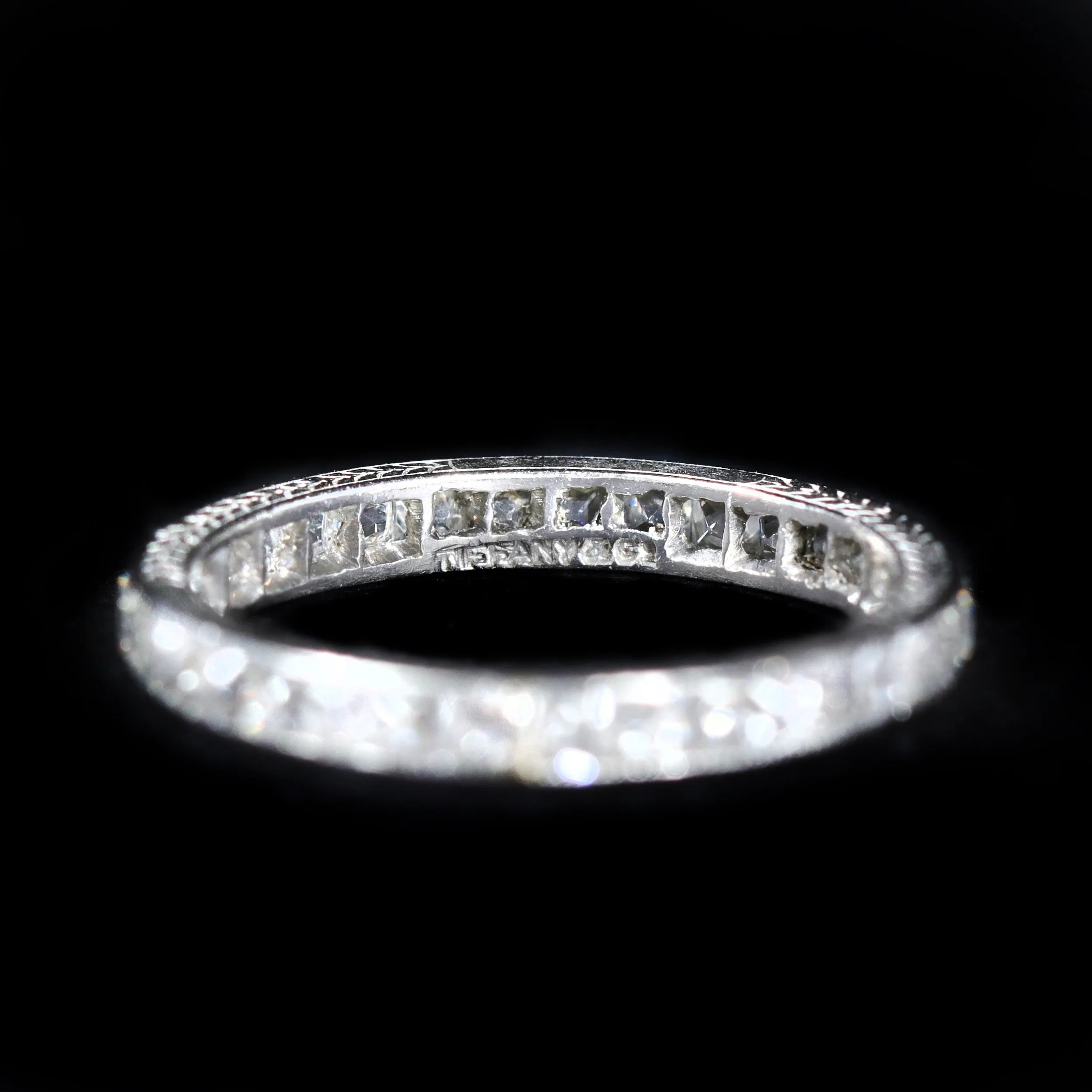 Tiffany & Co. Art Deco 1.65 CTW Diamond Eternity Band