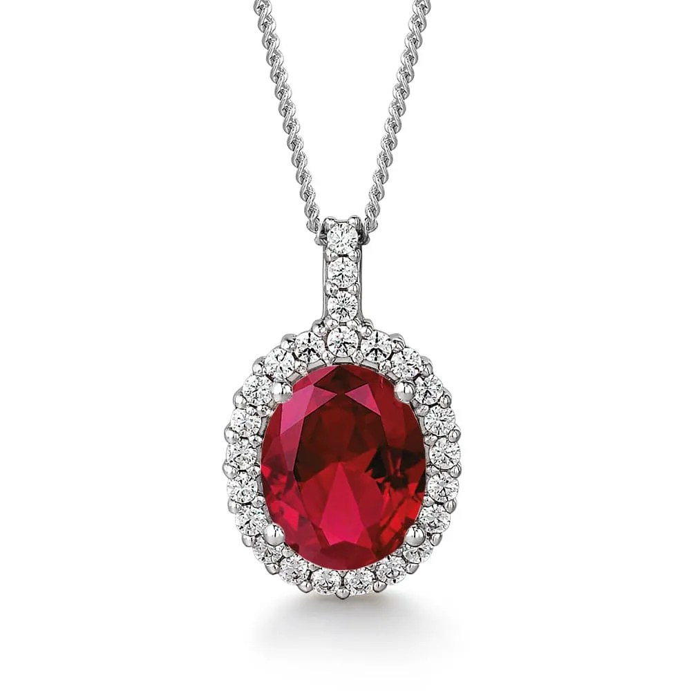 Tru-Ruby Cincature Pendant