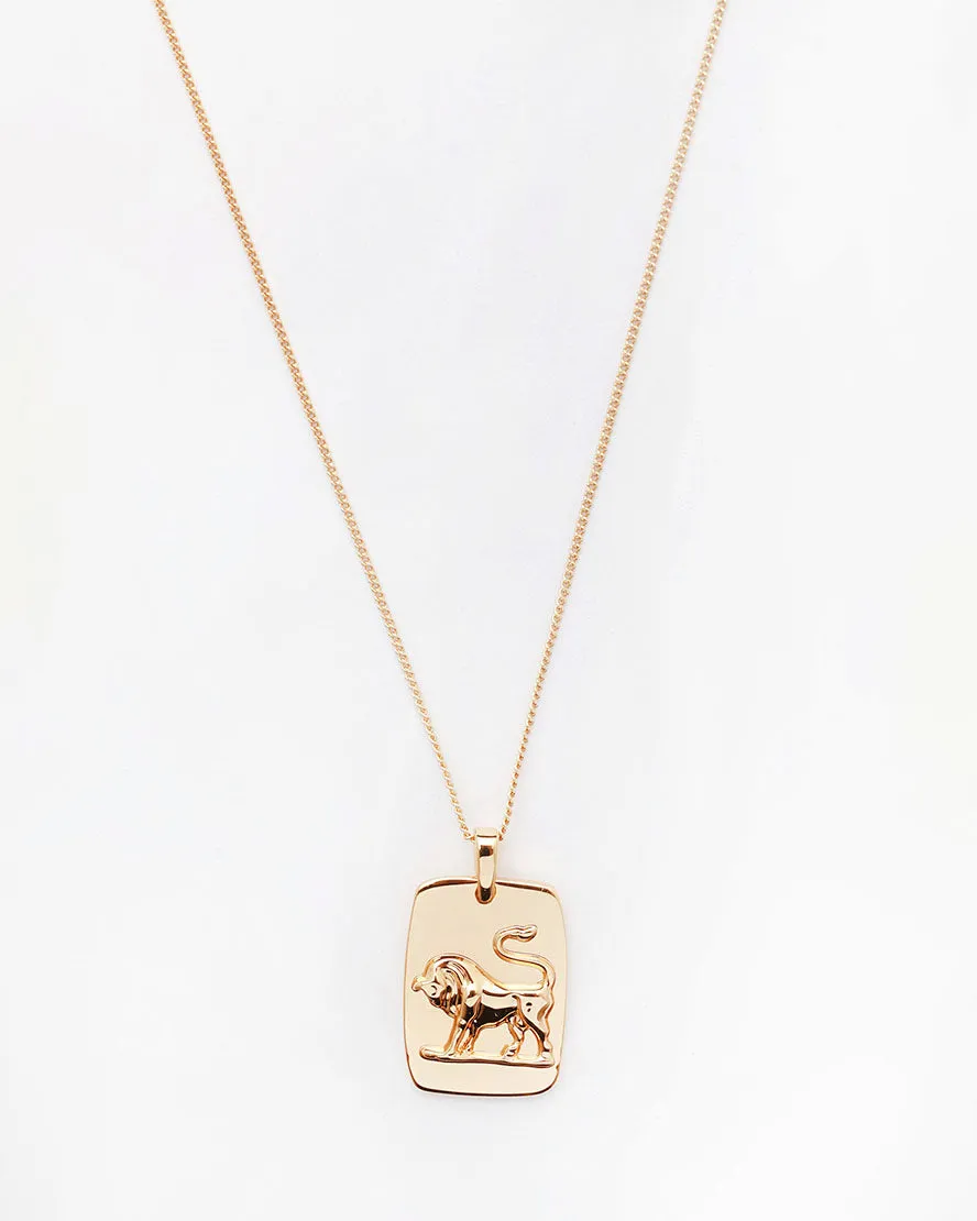 Zodiac Necklace Leo